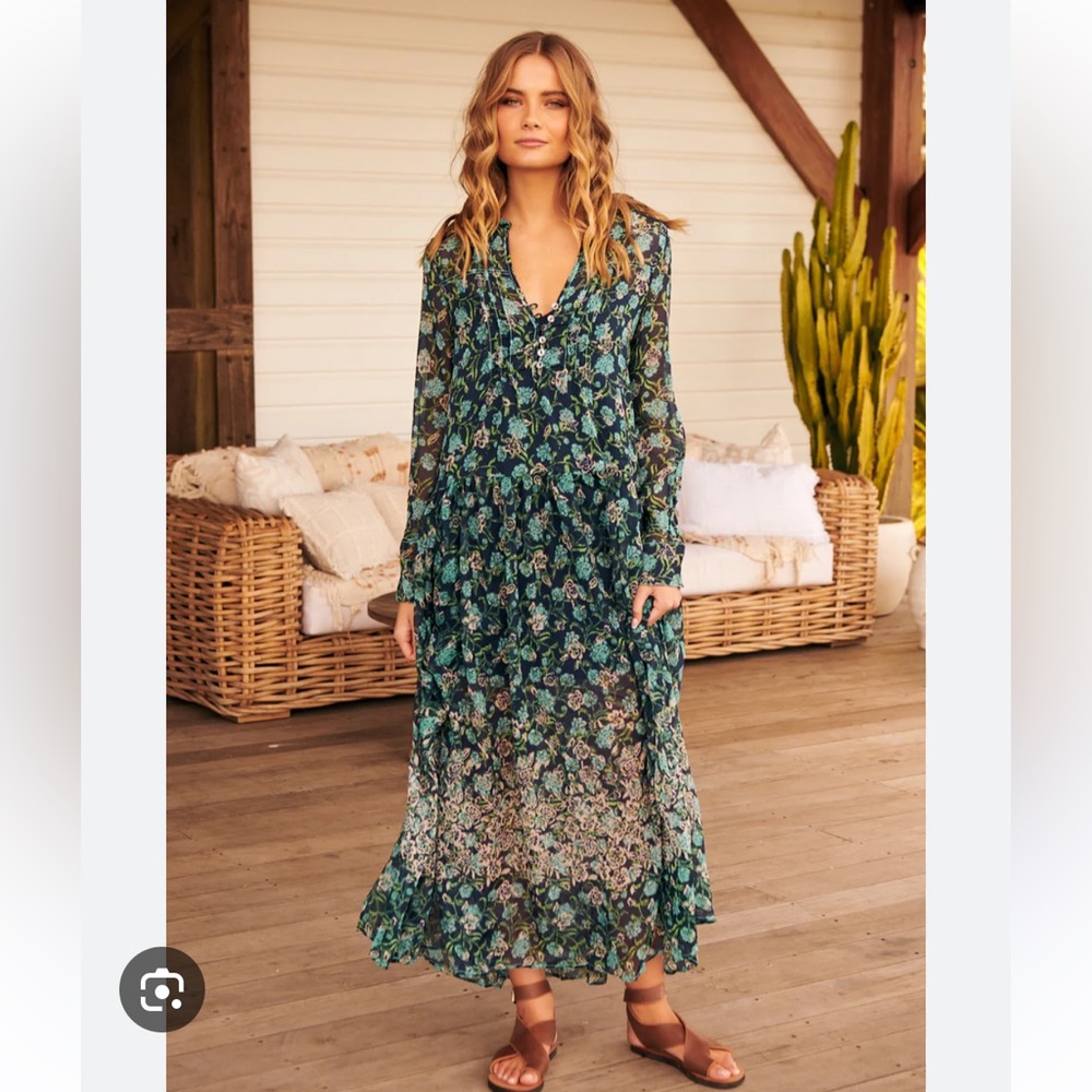 Free People See it Through Maxi in Twilight
